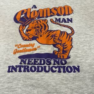 Home Field Clemson University Tigers Shirt Adult Large Orange